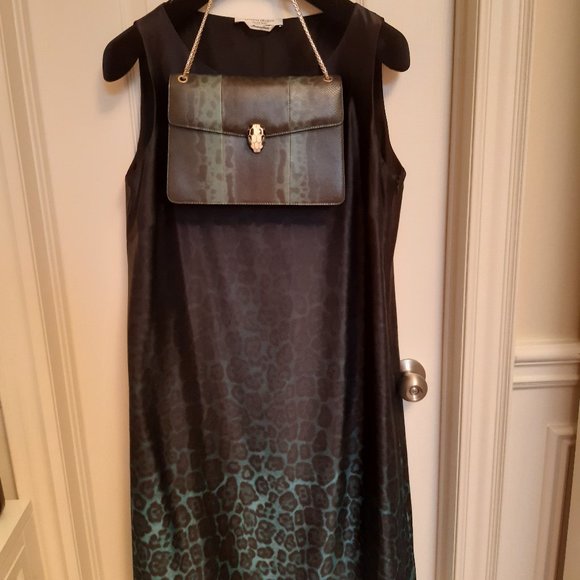 Marina Rinaldi Silk Shift Sleeveless Dress 16W - Picture 8 of 8